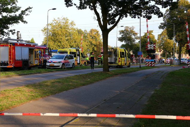 Hulp voor slachtoffers en getuigen van spoorongeval in Oss