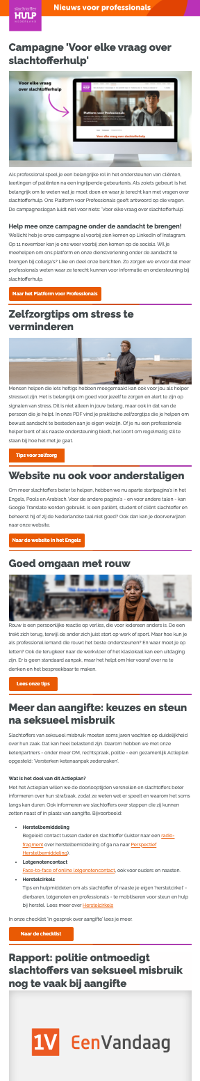 Link naar de nieuwsbrief van november 2024 